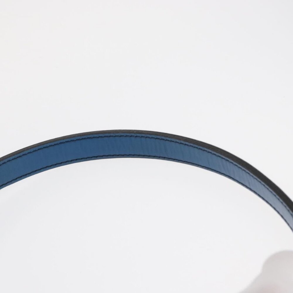 Authentic LOUIS VUITTON Epi Petit Noe Shoulder Bag Blue M44105 LV - Picture 15 of 16